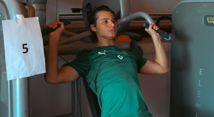 Bursaspor salonda çalıştı