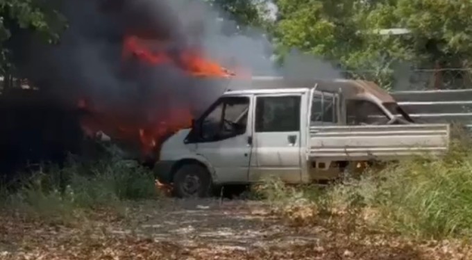 Bursa Otokoop'ta korkutan yangın