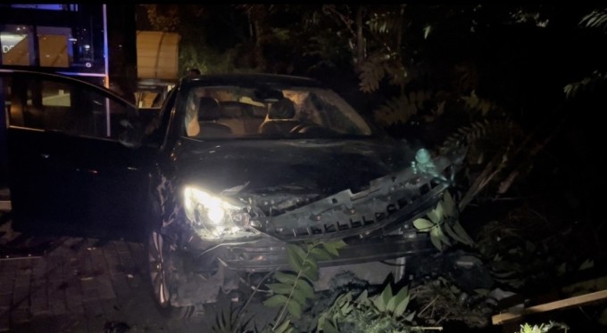 Bursa'da alkollü sürücünün kullandığı otomobil kontrolden çıkıp takla attı