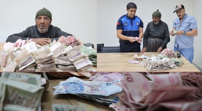 Dilencinin bir günlük kazancı dudak uçuklattı