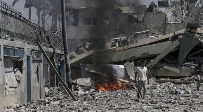 Gazze Şeridi'nde can kaybı 39 bin 550'ye yükseldi