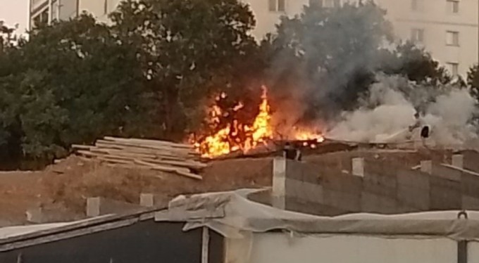 Bursa'da korkutan yangın