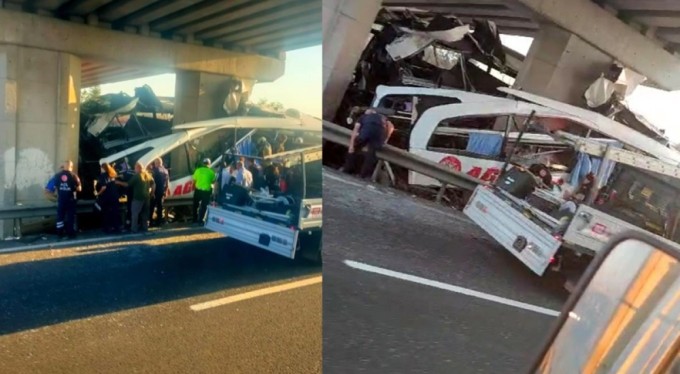 Ankara'da yolcu otobüsü köprü ayağına çarptı: 11 ölü, 24 yaralı