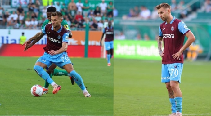 Viyana'da mutsuz son! Trabzonspor, UEFA Avrupa Ligi'ne veda etti