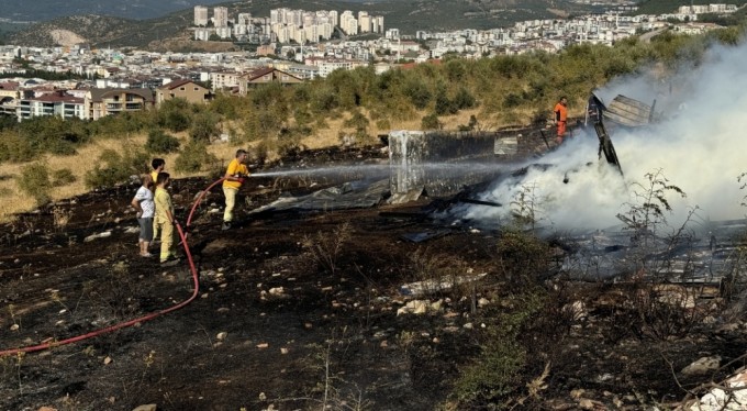Bursa'da ormanlık alan büyük tehlike atlattı