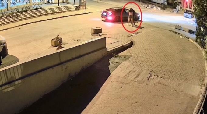 Bursa'da sevgilisini dakikalarca böyle darp etti