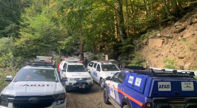 Uludağ'ın eteklerinde nefes kesen kurtarma operasyonu