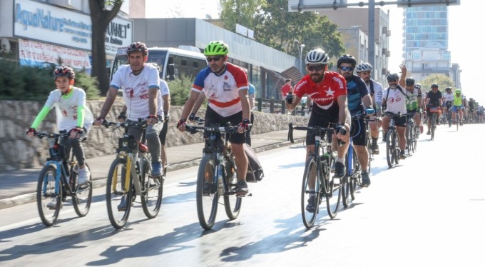 Tophane'den Mudanya'ya "Yeniden Yeşile" pedallayacaklar