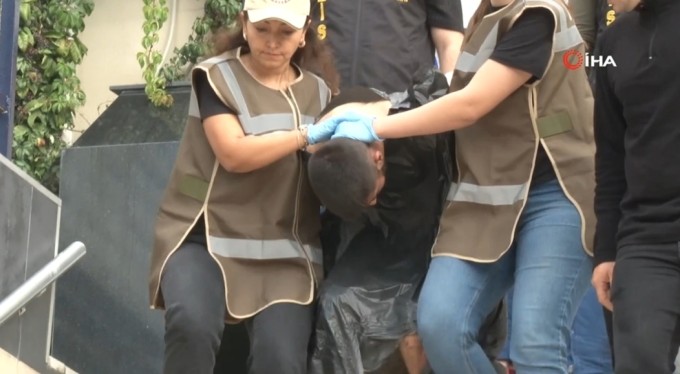 Kadın polis memurunu şehit eden şüpheli adliyeye sevk edildi