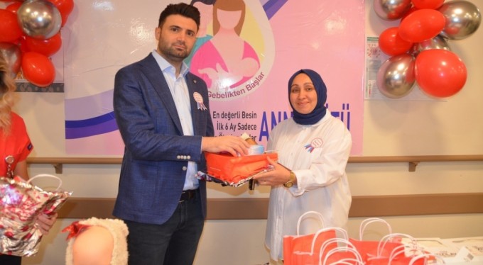 Bursaspor Başkanı Enes Çelik'ten anne sütüne destek