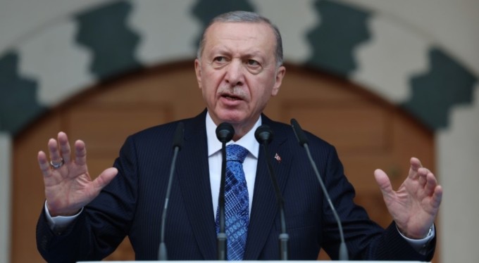 Erdoğan:"İsrail'in uyguladığı devlet terörünün karşısında durmak vicdani zorunluluktur''