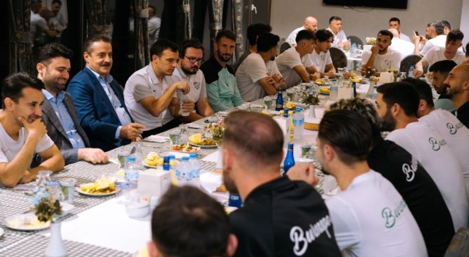 Bursaspor moral yemeğinde bir araya geldi