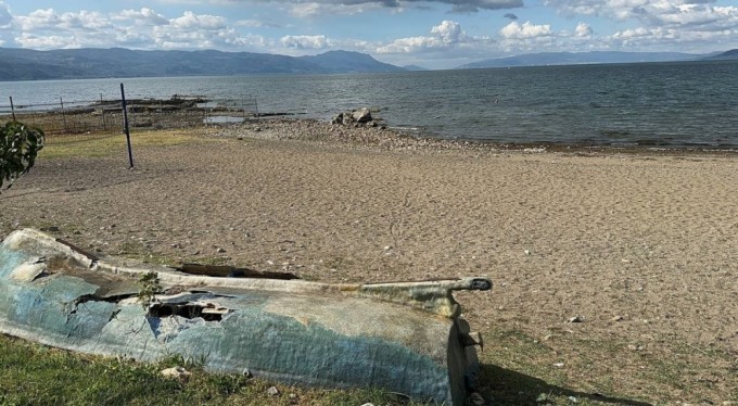 İznik Gölü kuraklık tehlikesi altında