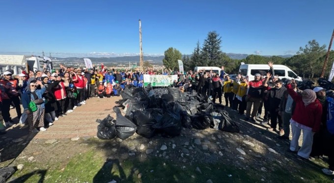 Ormanlar karış karış temizledi