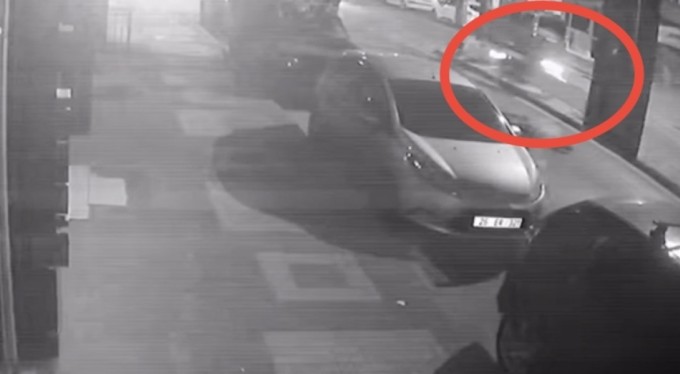 Bursa'da 1 kişinin öldüğü kaza güvenlik kamerasında