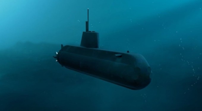 Türkiye'nin yerli ve milli denizaltı tasarımı STM500