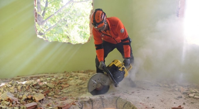 Yıldırım'da nefes kesen tatbikat