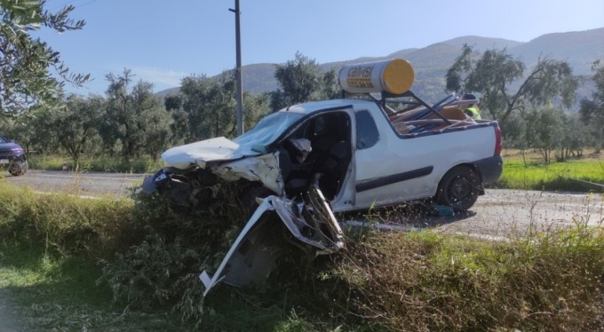 Kavşakta feci kaza: 5 yaralı