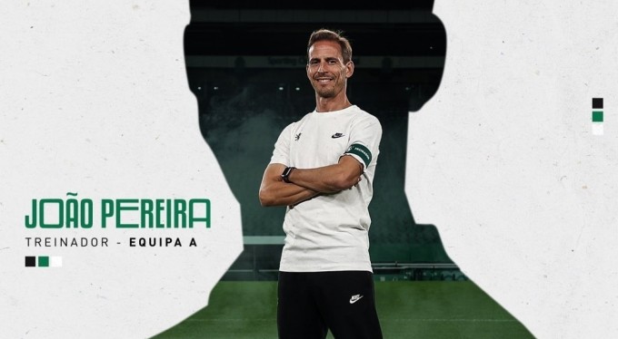 Sporting Lizbon'da teknik direktörlüğe Joao Pereira getirildi