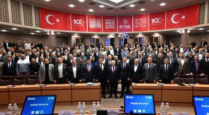 Bursa Büyükşehir Belediye Başkanı Mustafa Bozbey BTSO'nun konuğu oldu