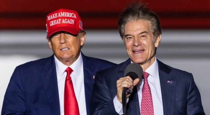 Trump, Doktor Mehmet Öz'ü sağlık hizmeti veren Medicare ve Medicaid'in direktörlüğüne aday gösterdi