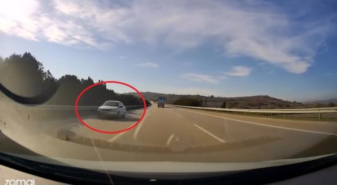 Bursa'da otobanda 150 kilometre hızla tersten ölüme böyle sürdü