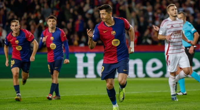 Lewandowski, Şampiyonlar Ligi'nde 100 gol barajını geçti