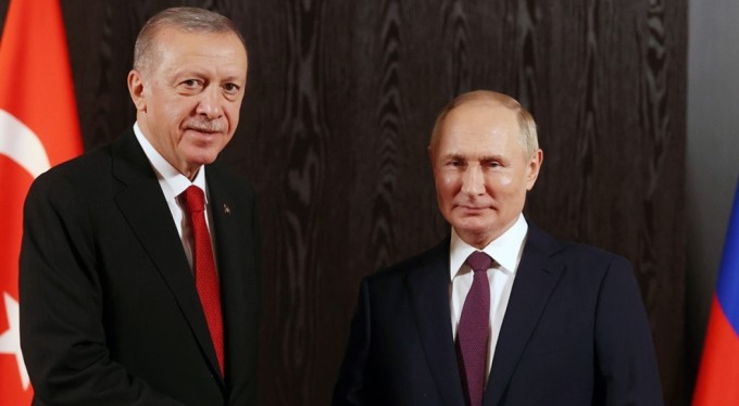 Cumhurbaşkanı Erdoğan, Rusya Devlet Başkanı Putin ile görüştü
