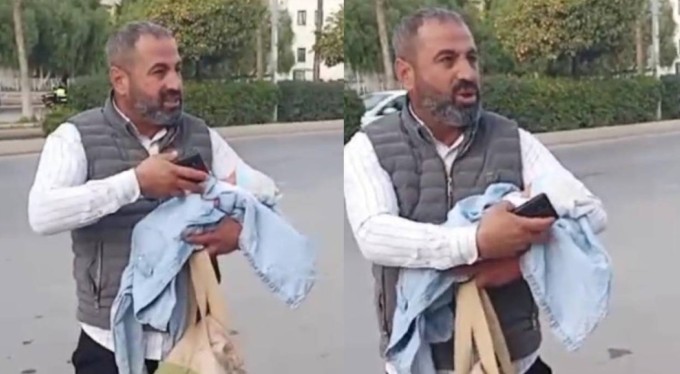 Yürek sızlatan olay! Çöpün yanında battaniyeye sarılı olarak bulundu