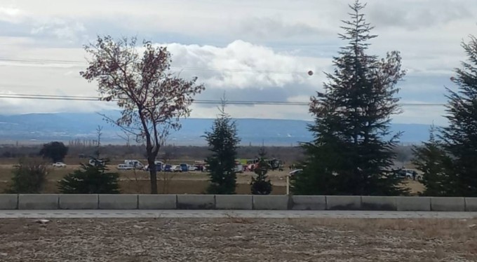 Isparta'da askeri helikopter düştü!