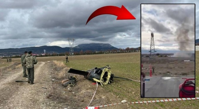 Isparta'da askeri helikopter düştü: 6 asker şehit oldu