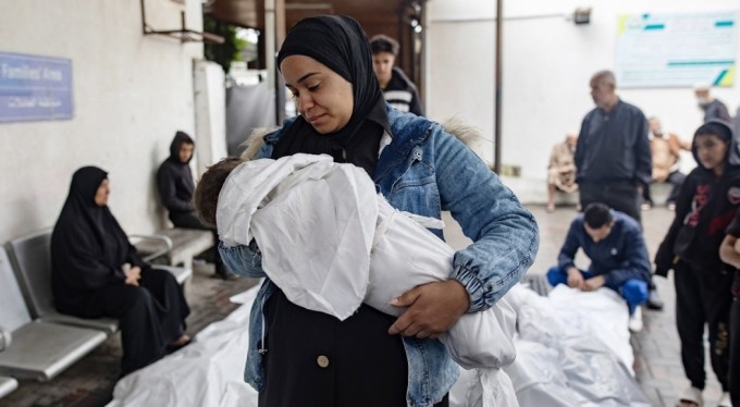 Gazze'de can kaybı 45 bini aştı