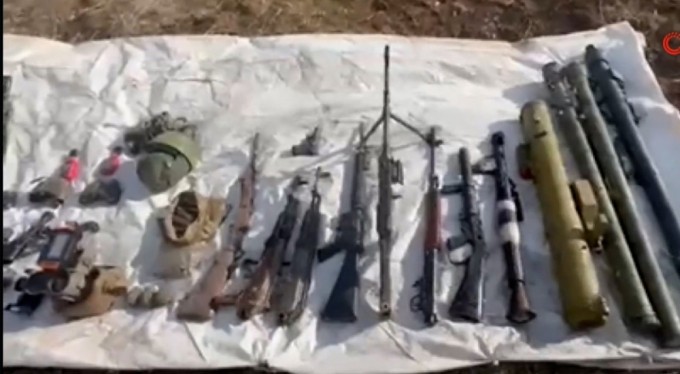 TSK'dan Pençe-Kilit Harekatı bölgesinde terör örgütüne darbe