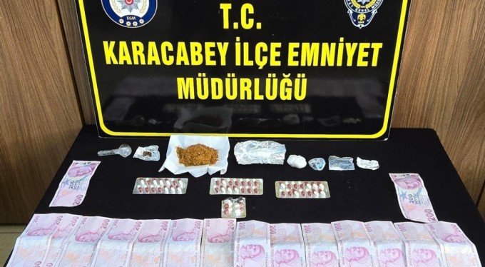 Karacabey'de uyuşturucu operasyonu: 4 gözaltı 1 tutuklu