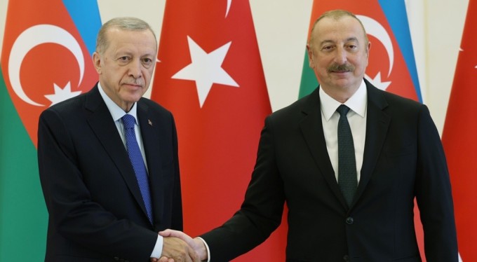 Cumhurbaşkanı Erdoğan, Azerbaycan Cumhurbaşkanı Aliyev ile telefonda görüştü