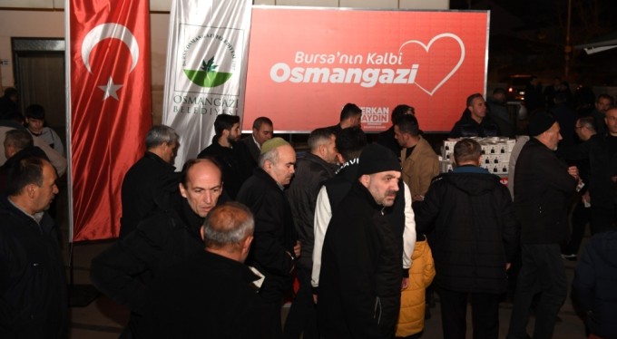 Osmangazi Belediyesi'nden kandil simidi