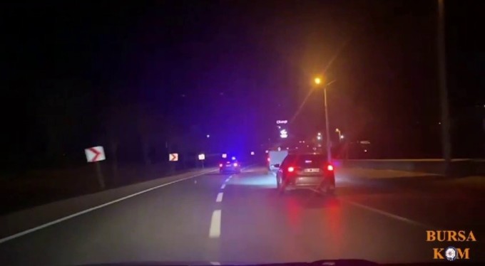 Bursa'da film gibi operasyon