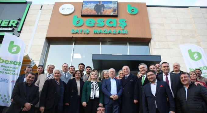 BESAŞ'ın yeni fabrika satış mağazası Orhangazi'de açıldı