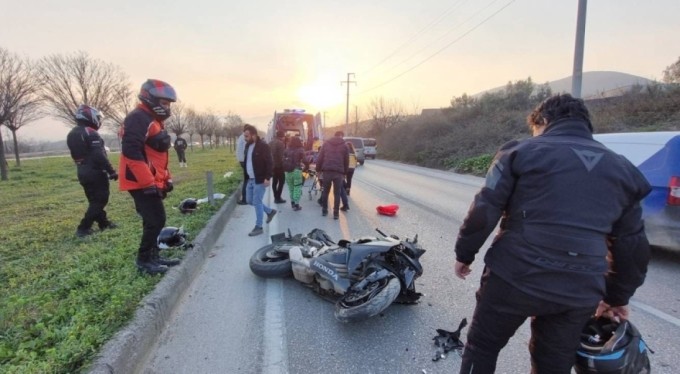 Kadın Motosiklet Kulübü Başkanı kazada ağır yaralandı