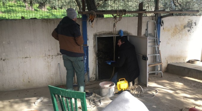 Bursa'da kaçak kazı operasyonu