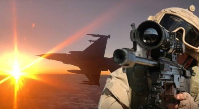 MSB 11 PKK'lı teröristin hava harekatı sonucu etkisiz hale getirildiğini duyurdu