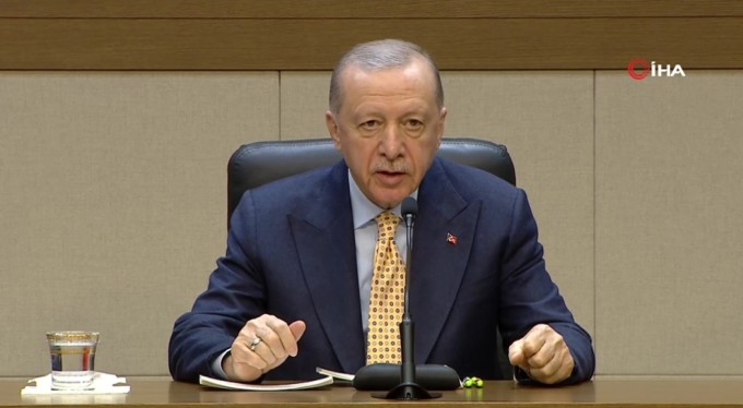 Cumhurbaşkanı Erdoğan: "Amerikan yönetiminin Gazze'yle ilgili gündeme getirdiği önerilerin bizim açımızdan dikkate ve konuşulmaya değer hiçbir yanı yoktur"
