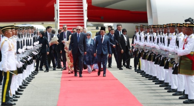 Cumhurbaşkanı Erdoğan Malezya'da
