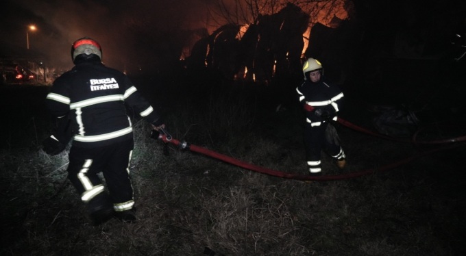 Bursa itfaiyesi, Ocak ayında bin 234 olaya müdahale