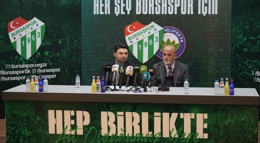 Bursaspor ve Bursa Nilüfer FK pilot takım anlaşması imzaladı