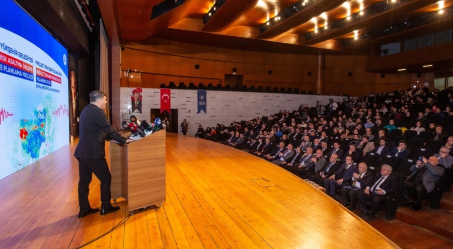 Bursa'nın 'Deprem risk analizi raporu' kamuoyu ile paylaşıldı