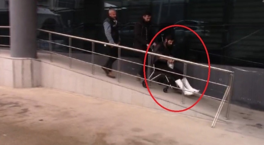 Bursa'da Polisten kaçmak için 3. katın penceresinden atlayan torbacı 2 ayağını birden kırdı