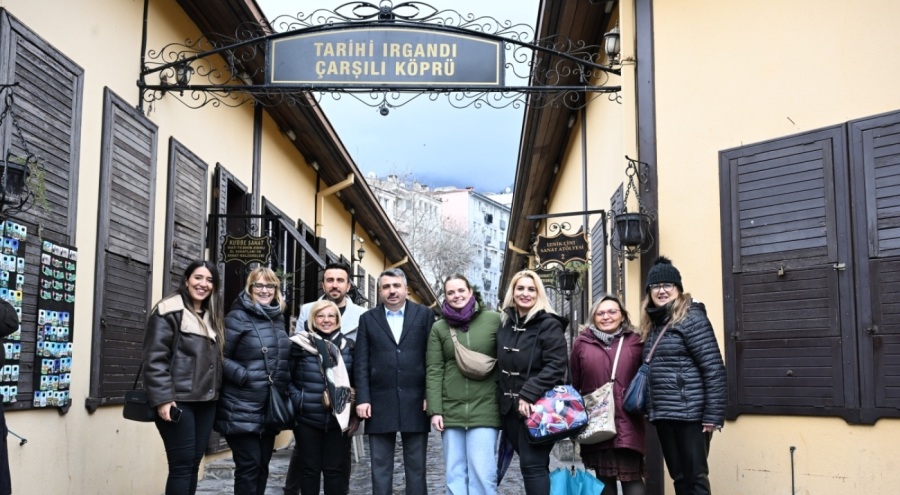 Yıldırım Belediye Başkanı Yılmaz'dan Irgandı Köprüsü'ne ziyaret