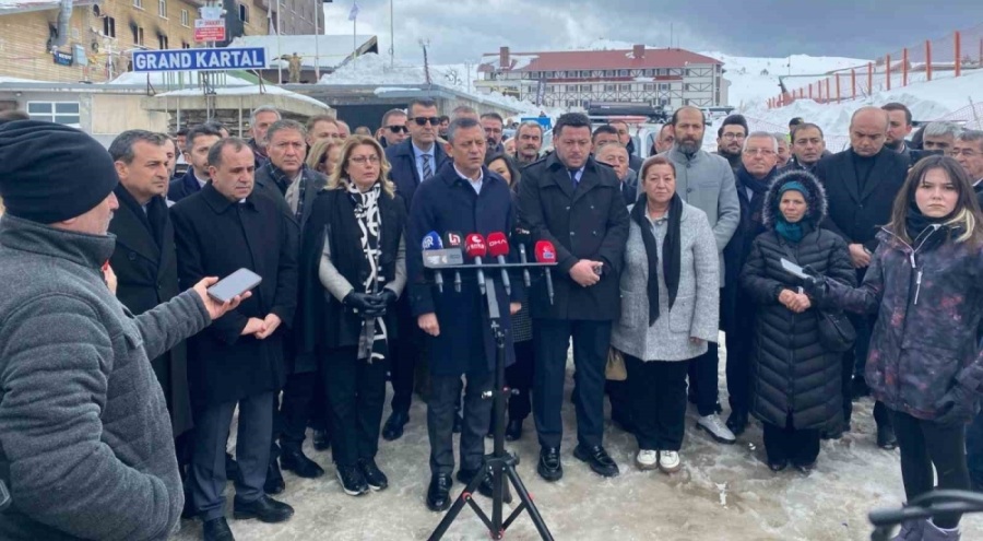 CHP Genel Başkanı Özel: "Hesap sormayanlardan hesap sormak zorundayız"