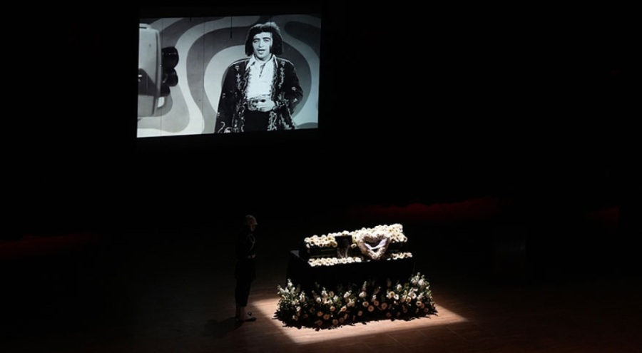 Edip Akbayram için Cemal Reşit Rey Konser Salonu'nda tören düzenlendi